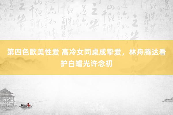 第四色欧美性爱 高冷女同桌成挚爱，林舟腾达看护白蟾光许念初